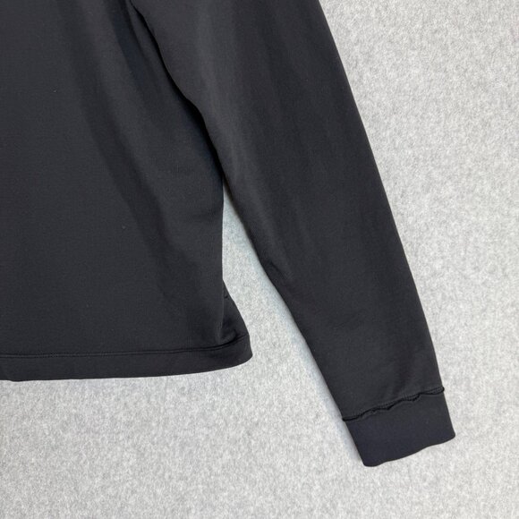 Mod O Doc‎ Black Pullover Hoodie Sweater Cowl Neck Pockets Casual Basic Size XL - Picture 10 of 13